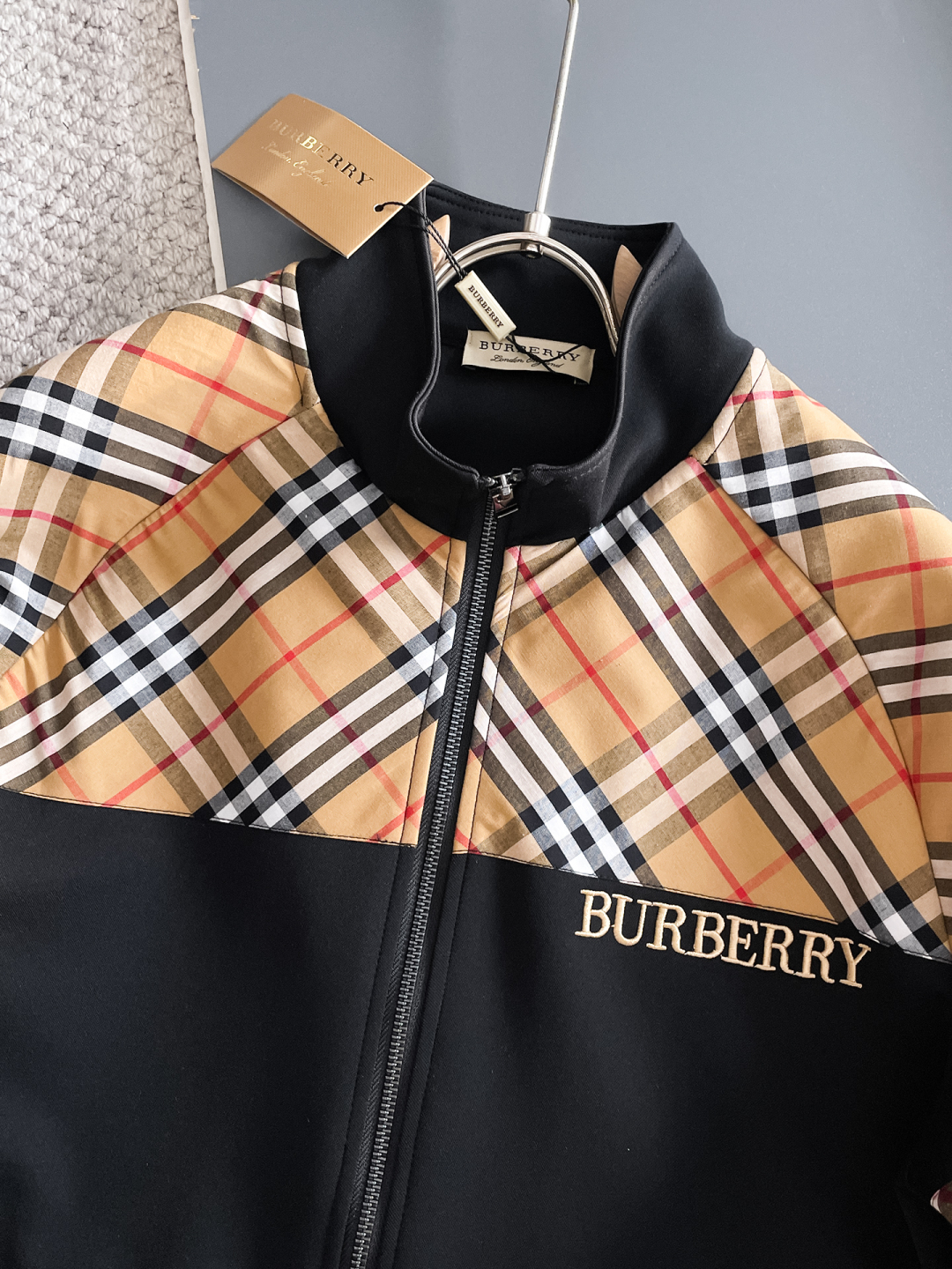バーバリー「Burberry」秋冬 メンズ  カジュアルスポーツセット