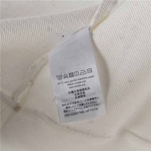 Louis Vuitton / ルイ・ヴィトン 24Fw グラデーション小飛行機柄プリントの丸首パーカー