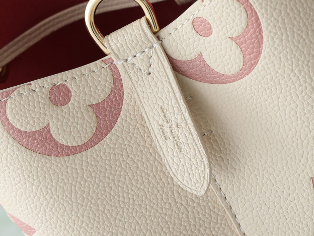 ルイ・ヴィトン「Louis Vuitton」NÉONOÉ BB ハンドバッグ アイボリー×ピンク‌ ‌