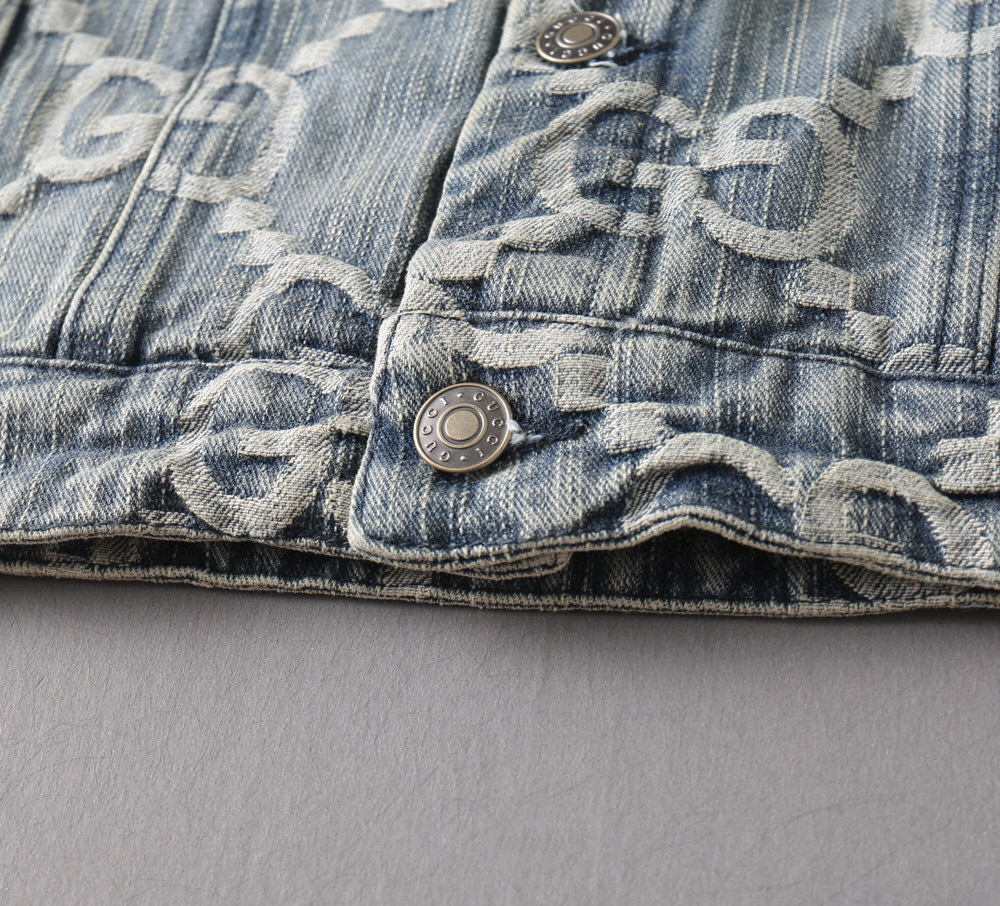 グッチ「Gucci 」秋冬新作メンズラペルデニムジャケット