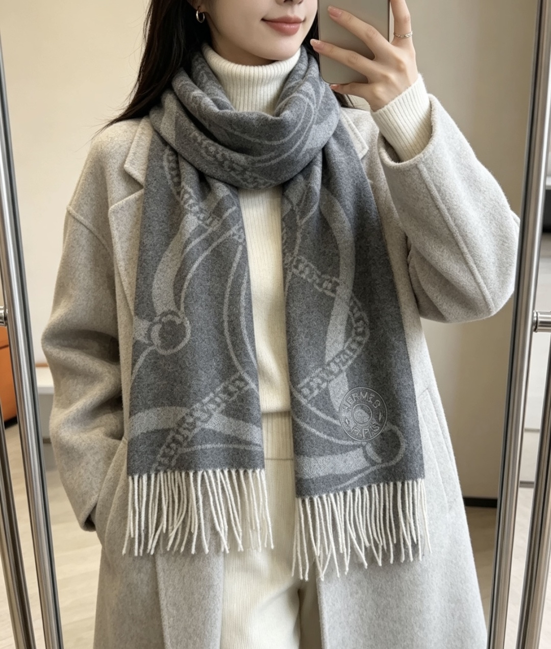 【定番人気】エルメス 秋冬新作ファッションアイテム マフラー