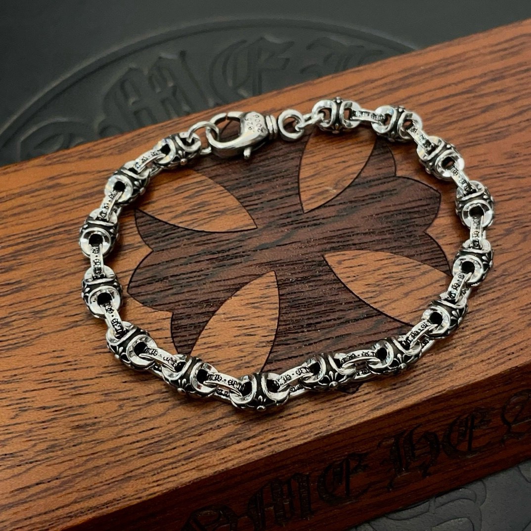 クロムハーツ「Chrome Hearts」ブレスレット - ヴィンテージ＆ロックテイスト ペア用