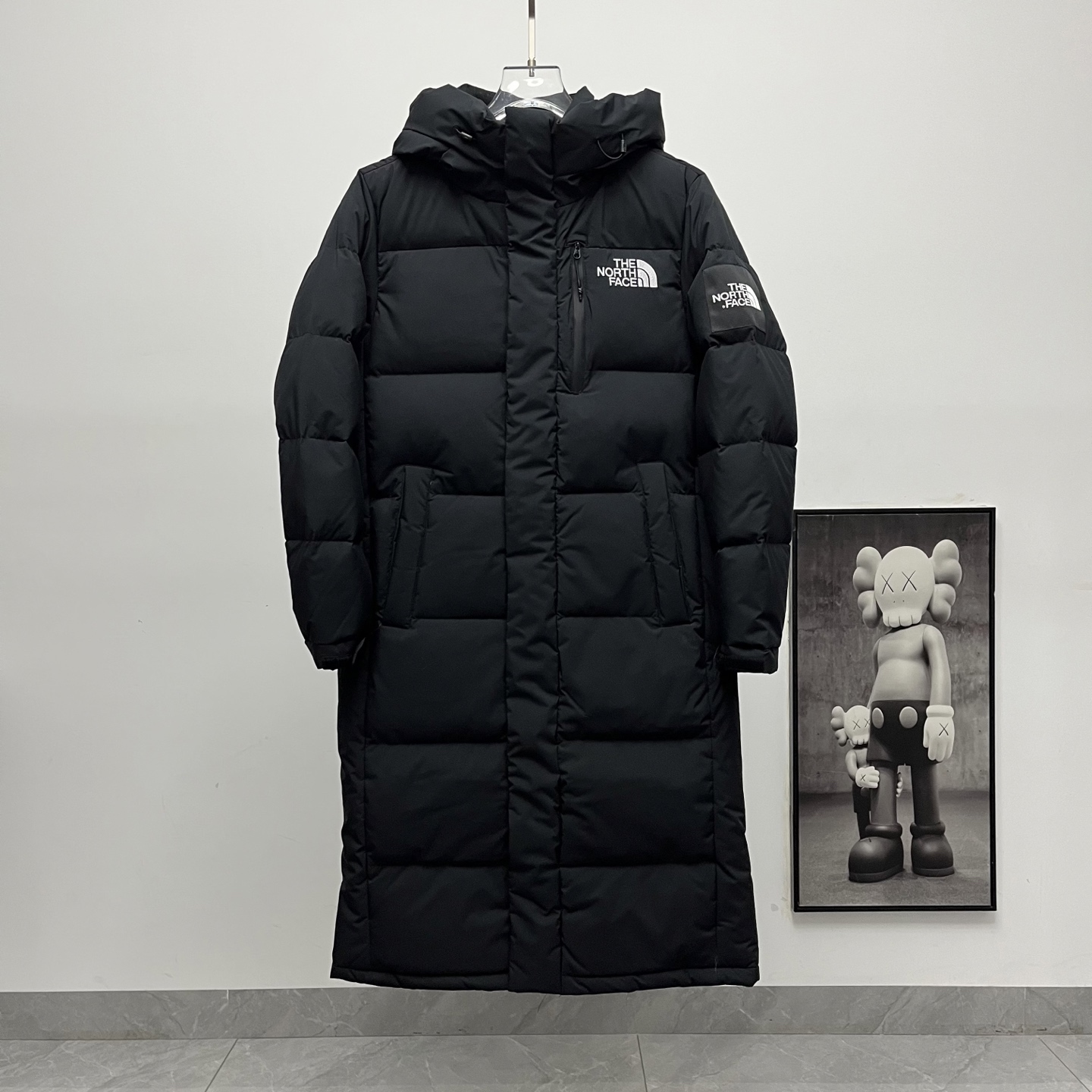 ザ・ノースフェイス メンズ ロング丈フード付きダウンジャケット