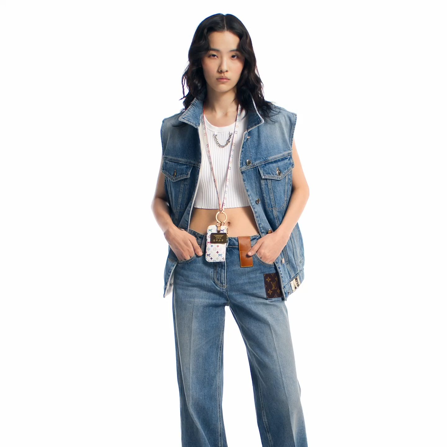 ルイ・ヴィトン(Louis Vuitton) LV × TM フォン ホルダー