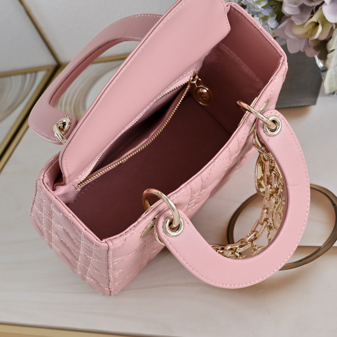【大人気逸品】レディ ディオール My ABCDior ハンドバッグ「My Lady」