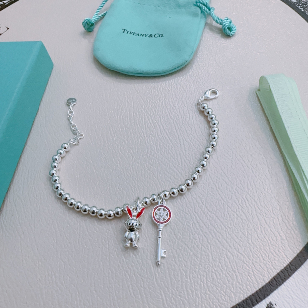 ティファニー「Tiffany & Co.」ポリッシュドシルバーリンク ブレスレット