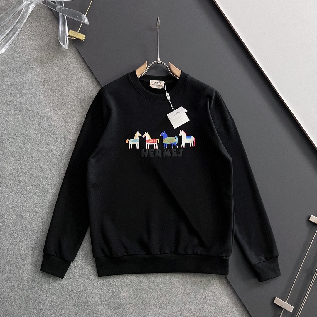 エルメス「Hermès」秋冬新作ラウンドネックスウェット