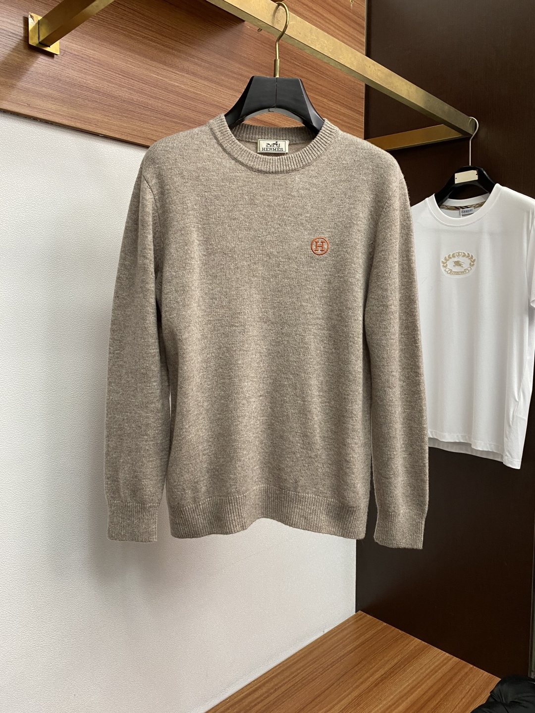 エルメス「Hermès」ムートンニットセーター