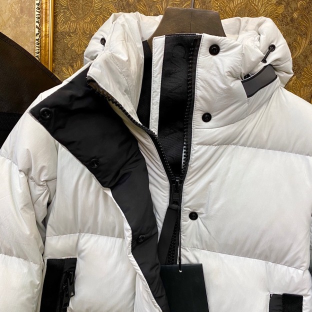 カナダグース ファッションフーディロングダウンジャケット 男女兼用