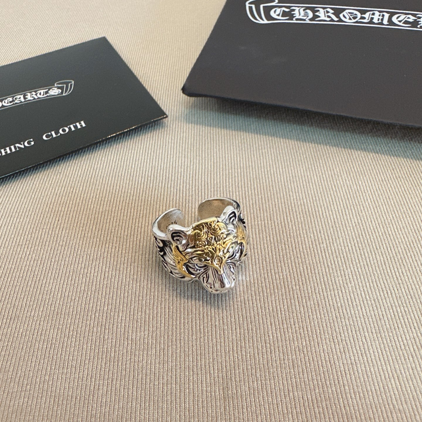 クロムハーツ「Chrome Hearts」クラシックヴィンテージ＆モダンリング - フリーサイズ