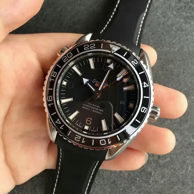オメガ「Omega」シーマスター プラネットオーシャン 44mm メンズウォッチ