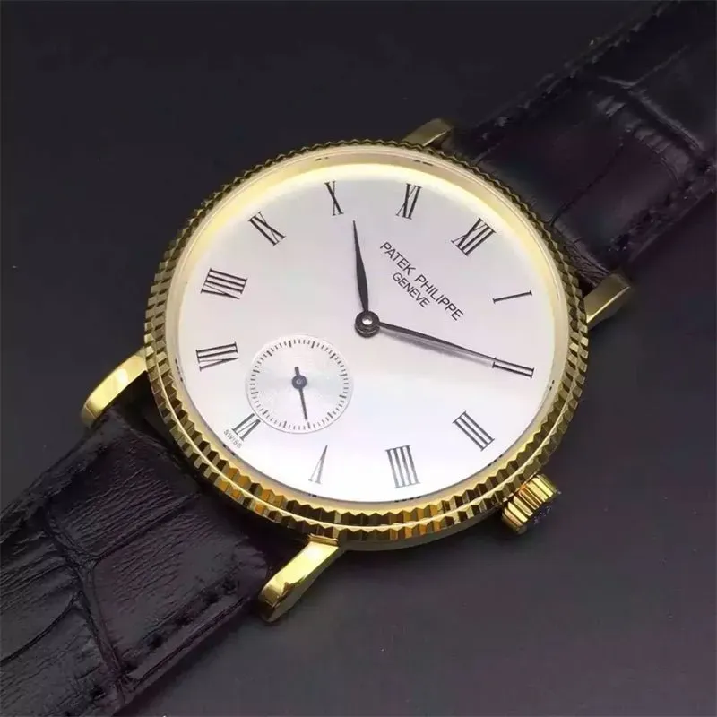 パテック フィリップ「Patek Philippe」カラトラバ 3919 クラシック シリーズ メンズ ウォッチ39MM