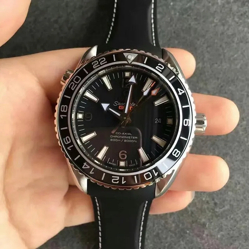 オメガ「Omega」シーマスター プラネットオーシャン 44mm メンズウォッチ