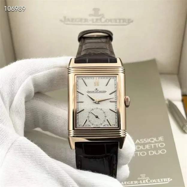 ジャガー ルクルト「Jaeger-LeCoultre」 Reverso Tribute Duoface クロノグラフ腕時計 49MM