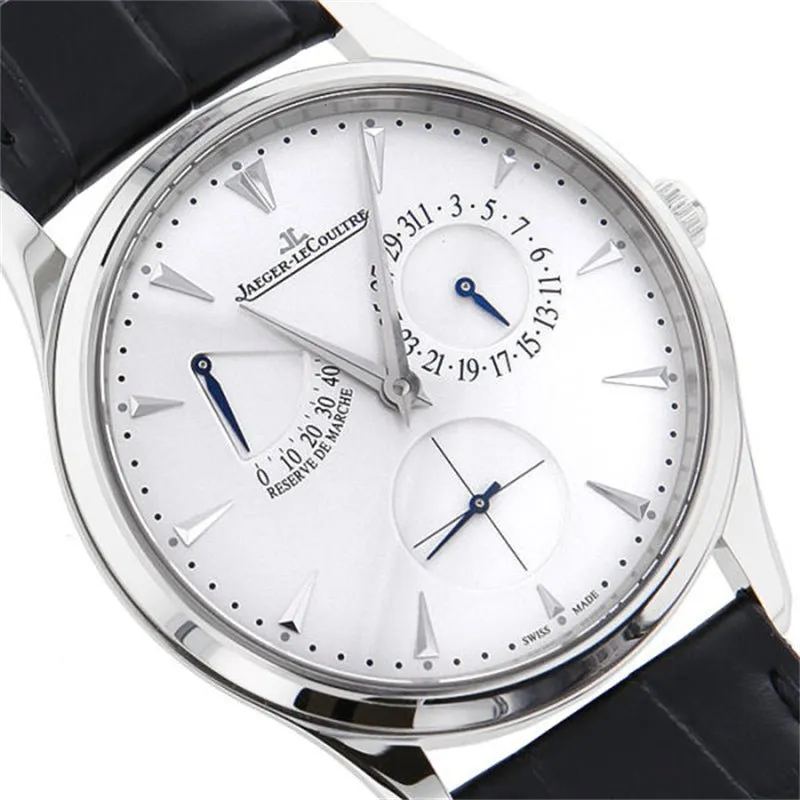 ジャガー ルクルト「Jaeger-LeCoultre」マスター ウルトラシン レザーブ・ドゥ・マルシュ 39mm 腕時計