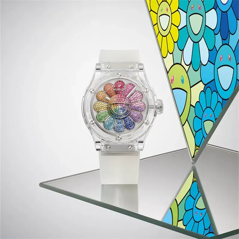 ウブロ「Hublot」Classic Fusion Takashi Murakami All Black 腕時計