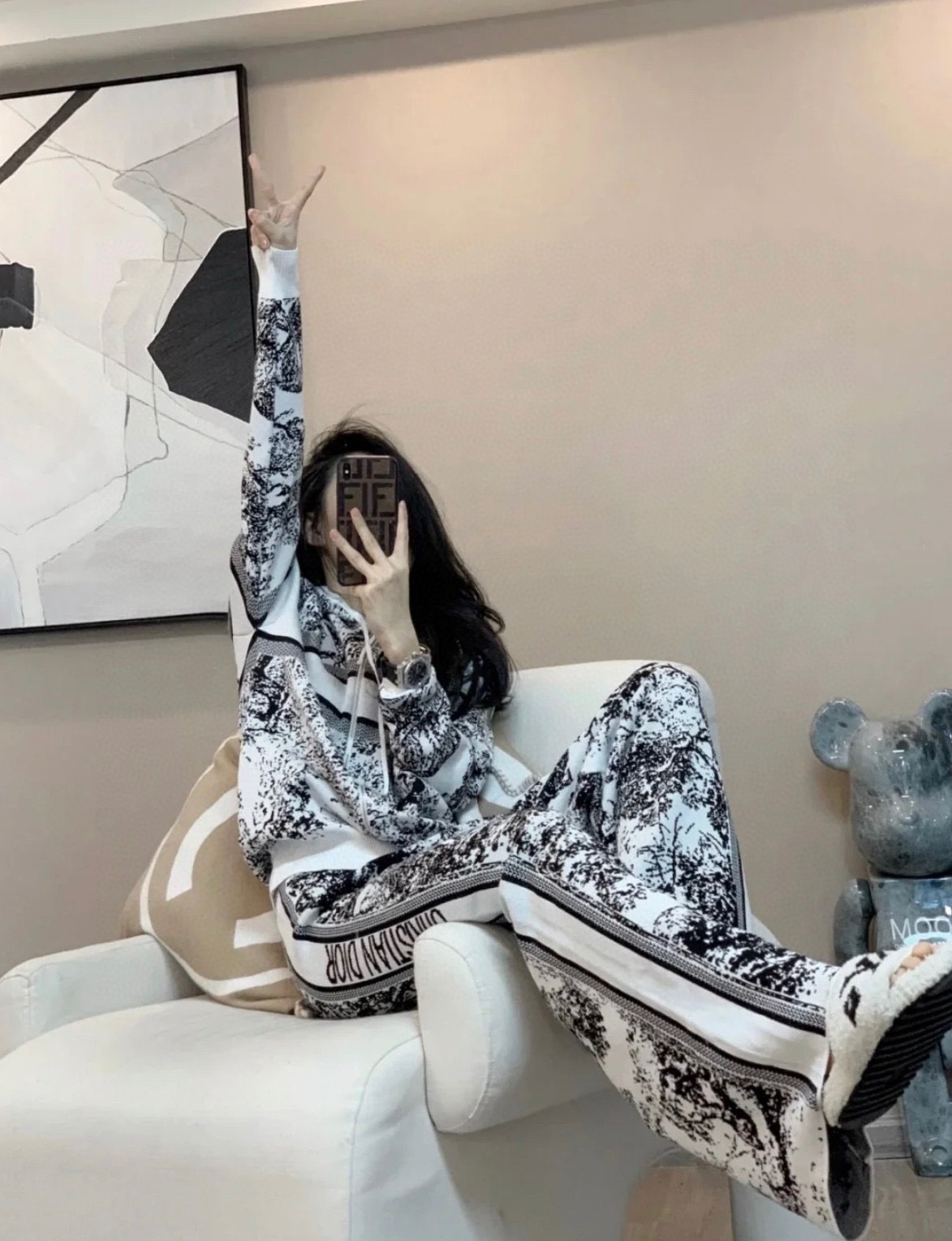 ディオール「Dior」秋冬 レディース カジュアルスポーツセット