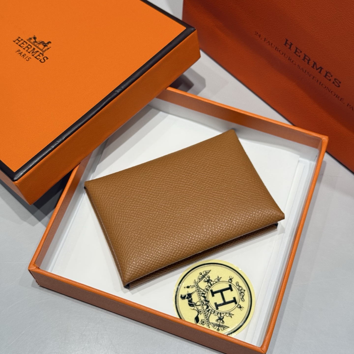 エルメス「Hermès」カルヴィ・デュオ 超実用的カードケース 6色