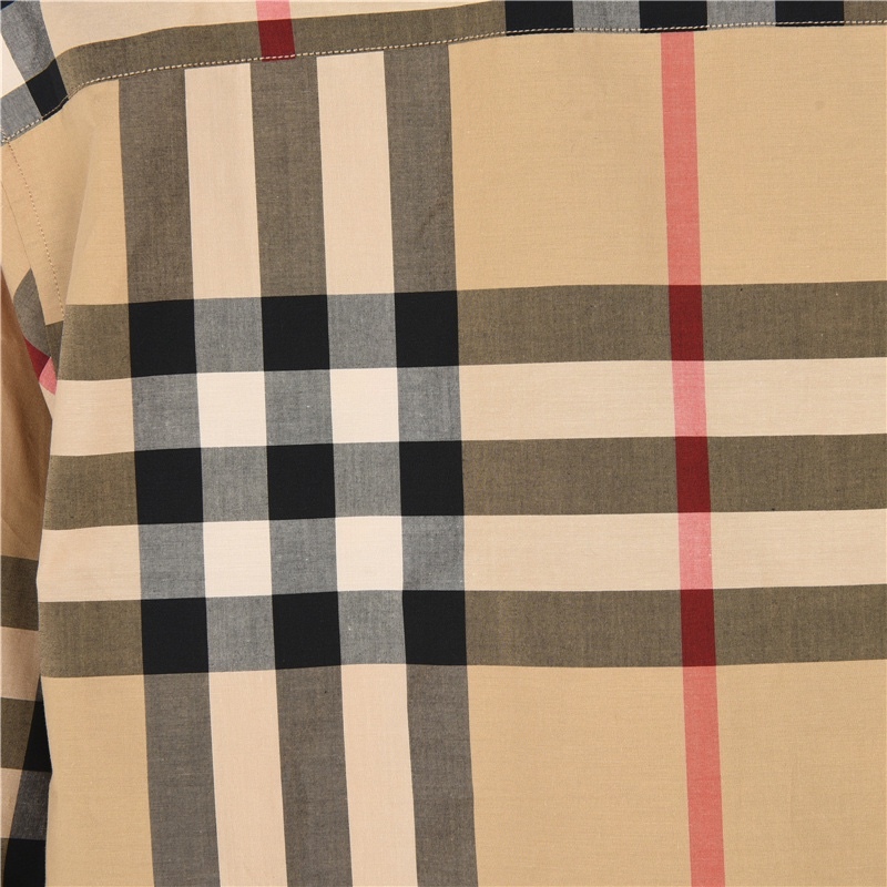 [Copy]Burberry / バーバリーのクラシックな小チェック柄シャツ