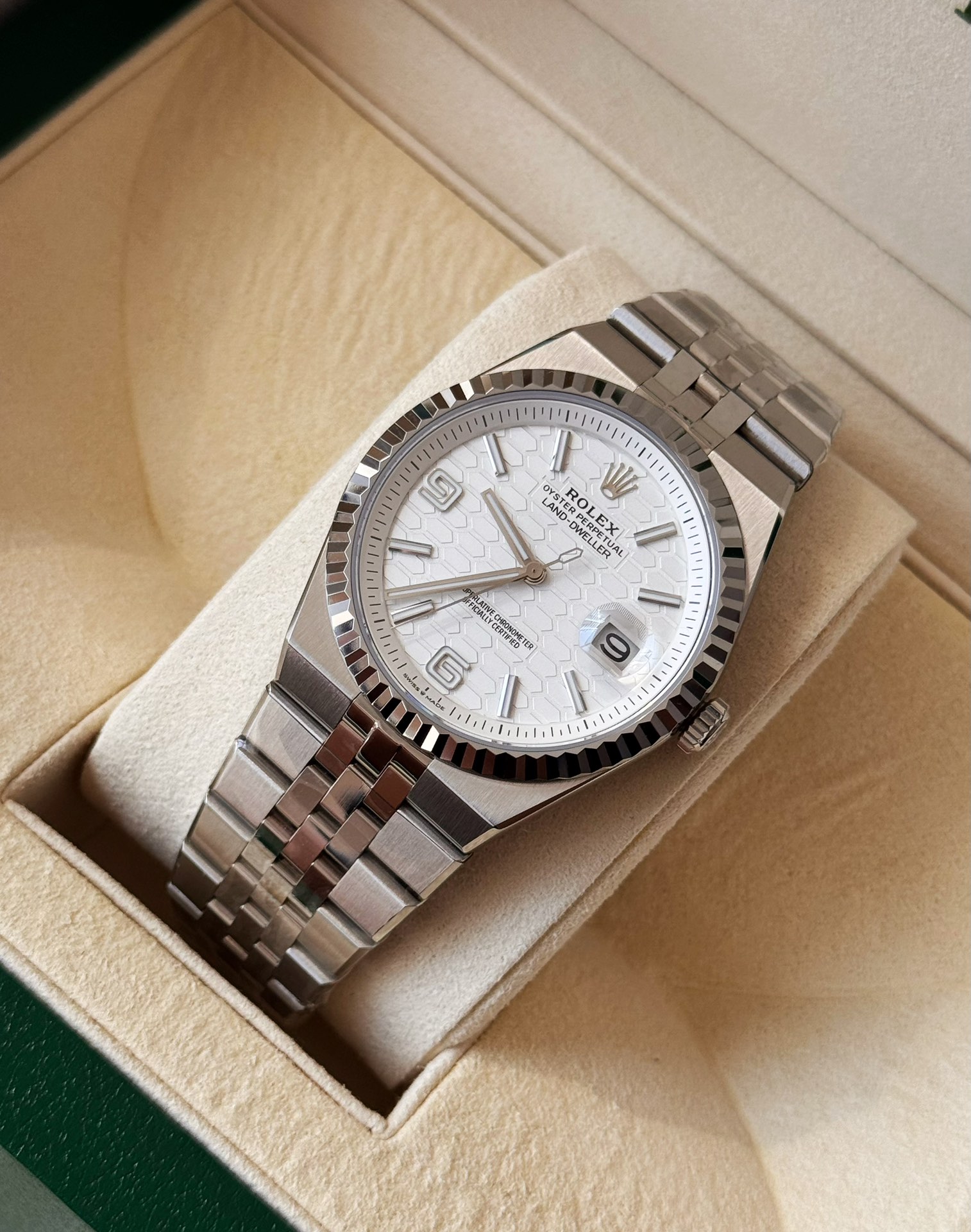 ロレックス「Rolex」‌ランドウェラー 40mm オイスターケース クロノメーター