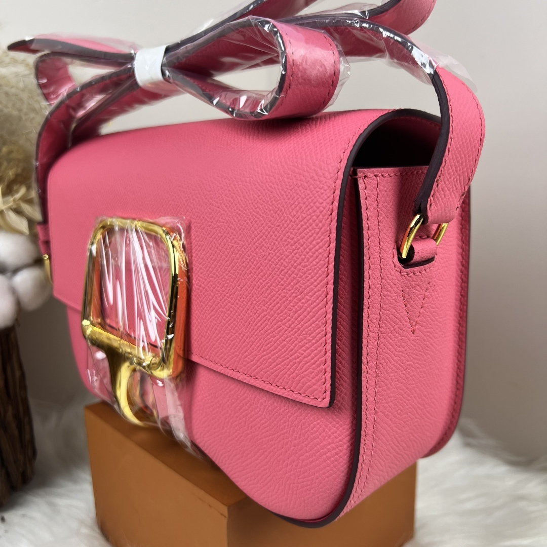 【厳選新入荷】エルメス Della Cavalleria Elan サドル金具クロスボディバッグ「乗馬モチーフ本革ショルダー」