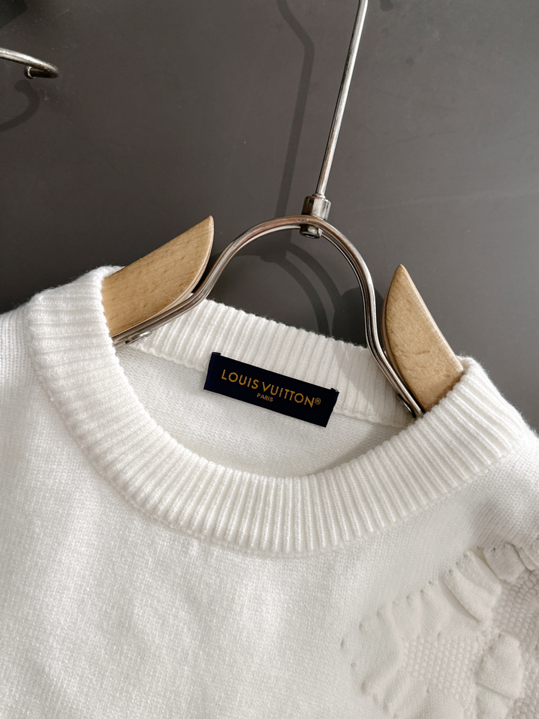 ルイ・ヴィトン「Louis Vuitton」秋冬 メンズ  クルーネックニット