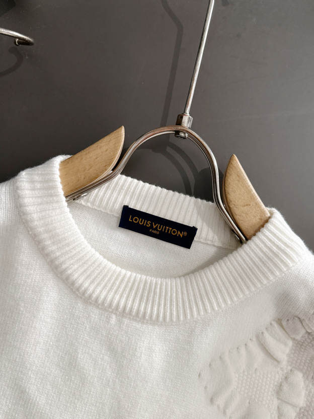 ルイ・ヴィトン「Louis Vuitton」秋冬 メンズ  クルーネックニット