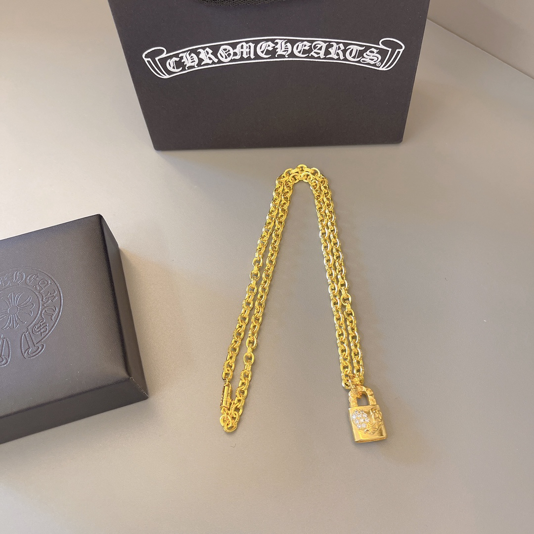 クロムハーツ「Chrome Hearts」シンプルペンダントネックレス - ユニセックス