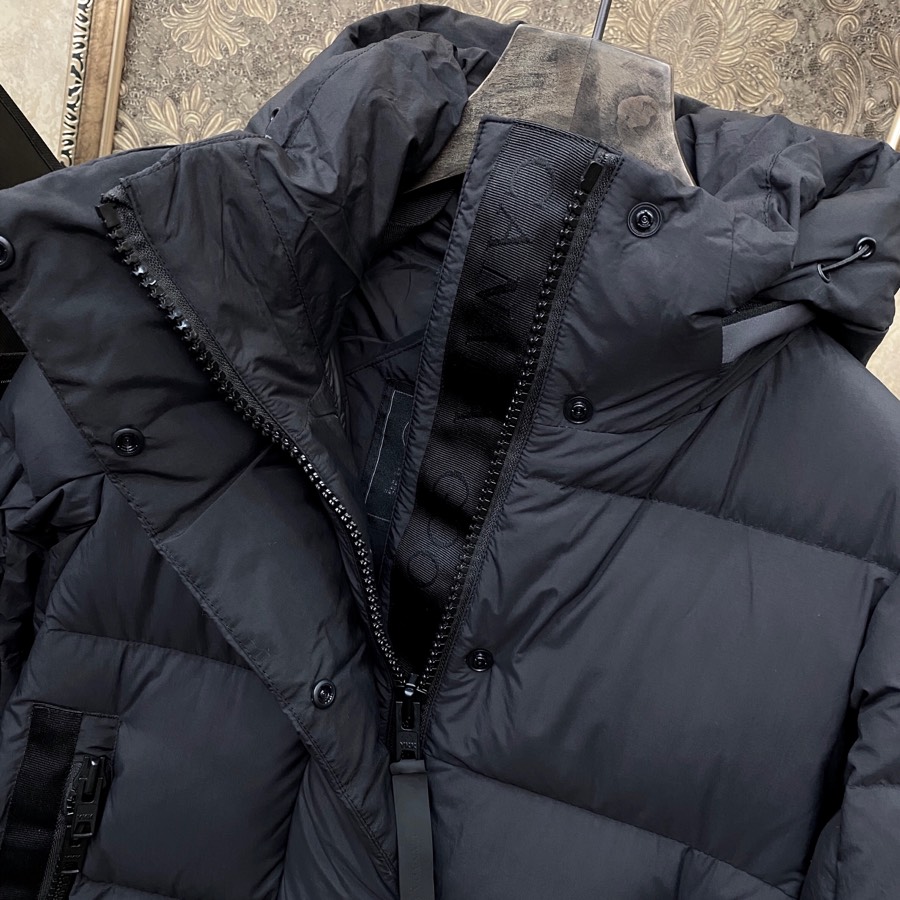 カナダグース ファッションフーディロングダウンジャケット 男女兼用