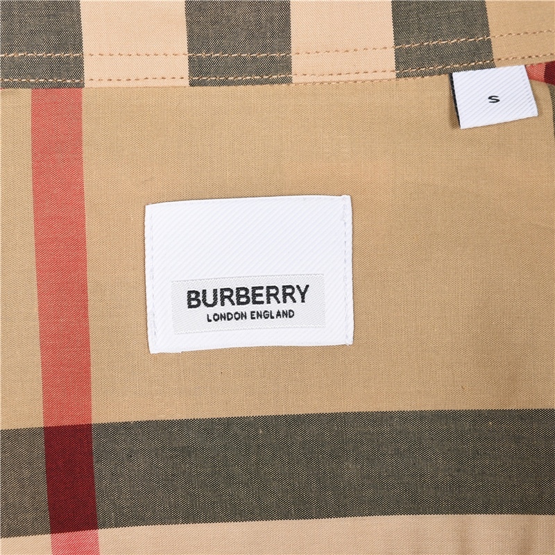 [Copy]Burberry / バーバリーのクラシックな小チェック柄シャツ