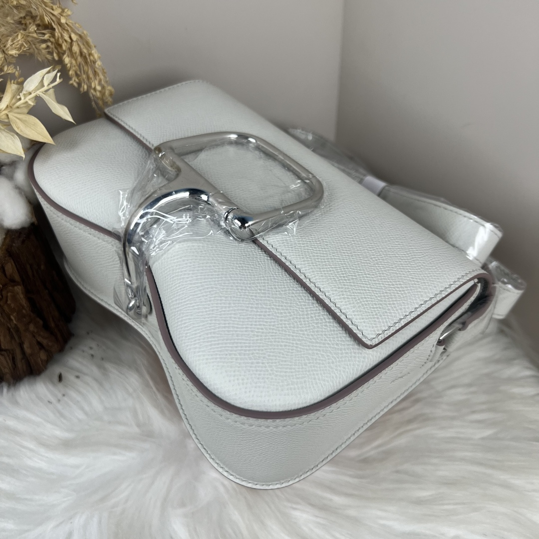 【厳選新入荷】エルメス Della Cavalleria Elan サドル金具クロスボディバッグ「乗馬モチーフ本革ショルダー」