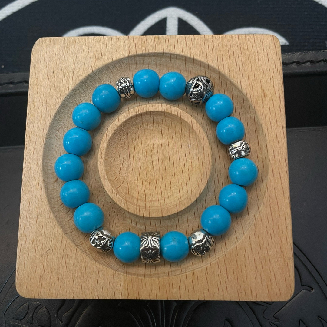 クロムハーツ「Chrome Hearts」ブレスレット - ヴィンテージ＆ロックテイスト ペア用