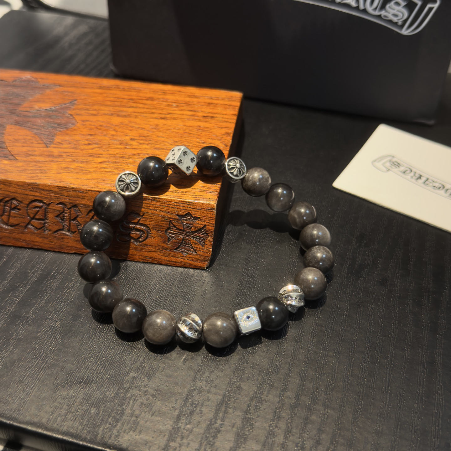 クロムハーツ「Chrome Hearts」ブレスレット - ヴィンテージ＆ロックテイスト ペア用