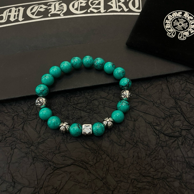 クロムハーツ「Chrome Hearts」ブレスレット - ヴィンテージ＆ロックテイスト ペア用