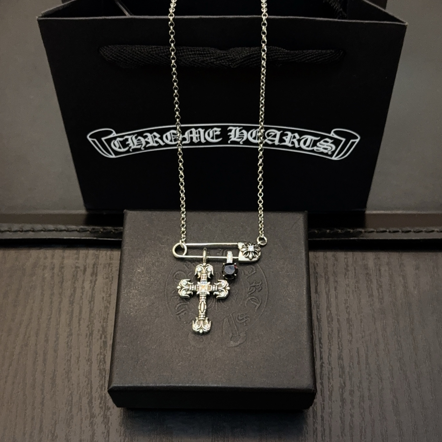 クロムハーツ「Chrome Hearts」シンプルペンダントネックレス - ユニセックス