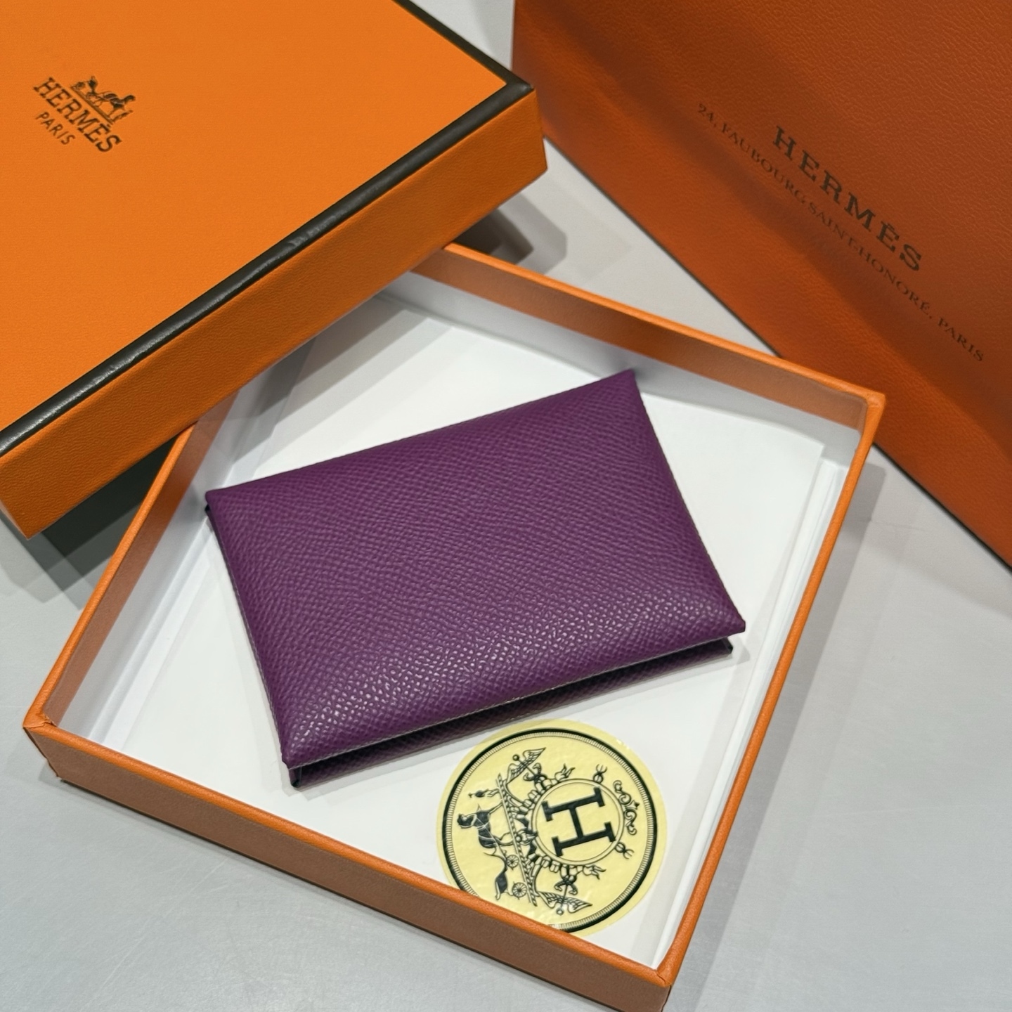 エルメス「Hermès」カルヴィ・デュオ 超実用的カードケース 6色