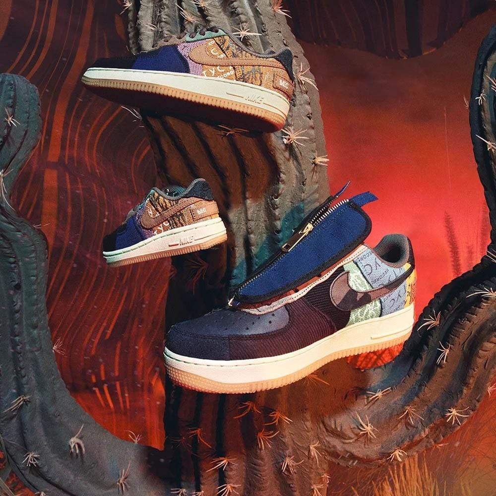 ナイキ「Nike」Air Force 1 Low x Travis Scott「Cactus Jack」