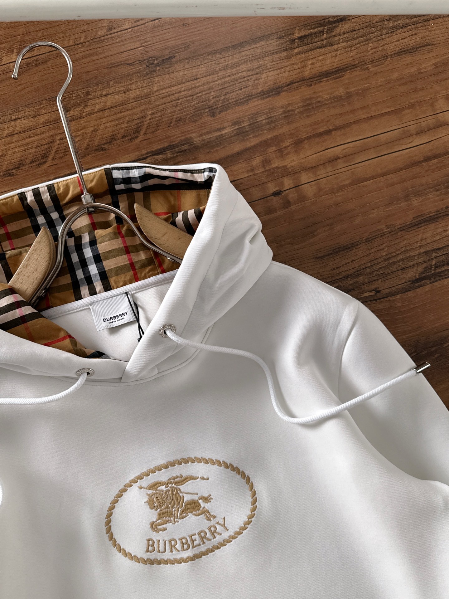 バーバリー「Burberry」メンズ フード付きスウェット