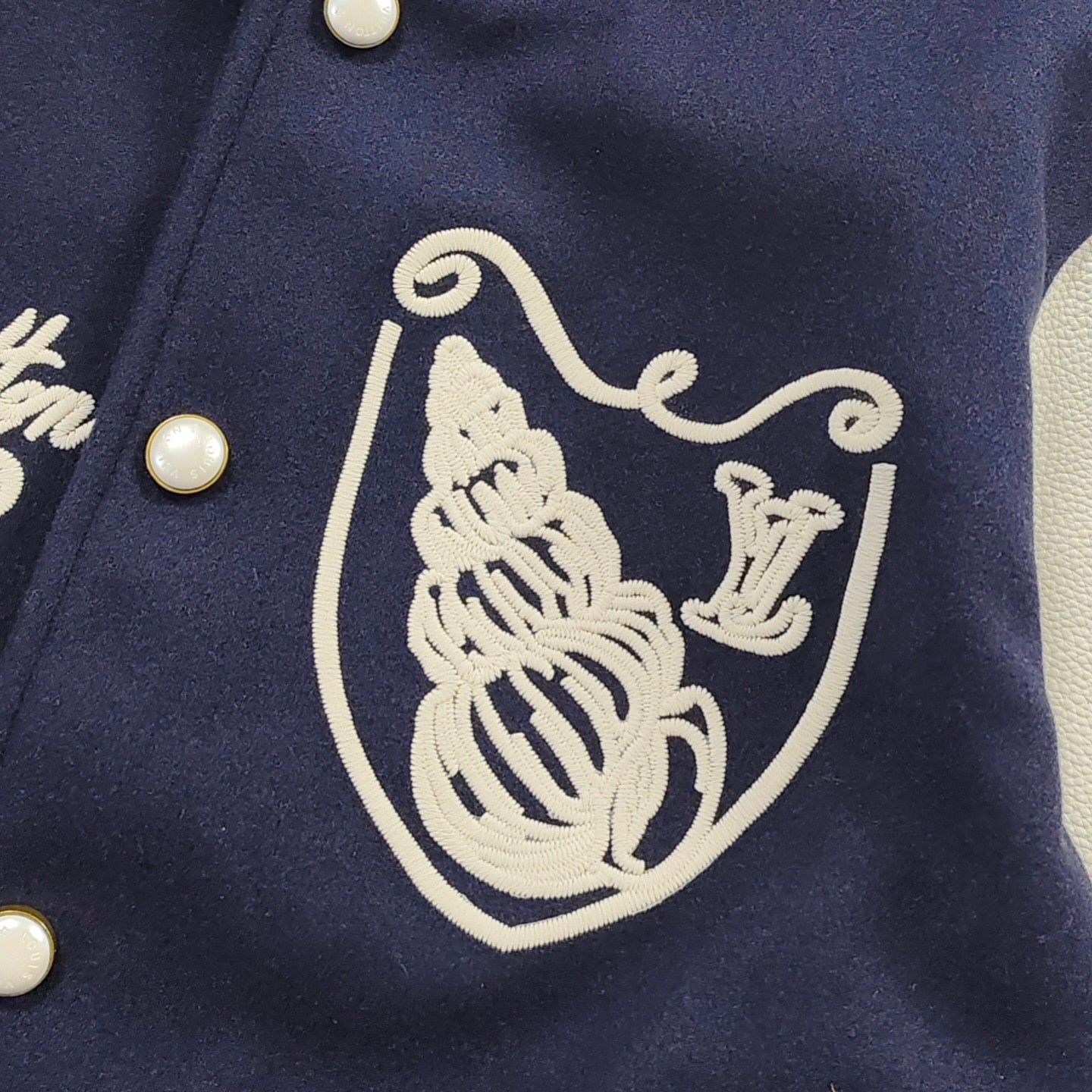 ルイ・ヴィトン「Louis Vuitton」モダンベースボールジャケット
