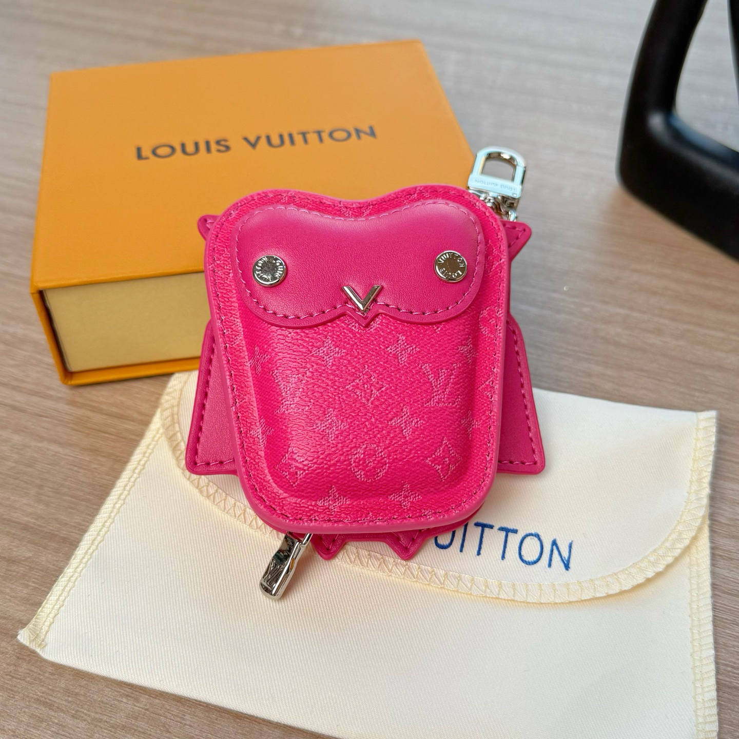 ルイ・ヴィトン バッグチャーム･LV オウル