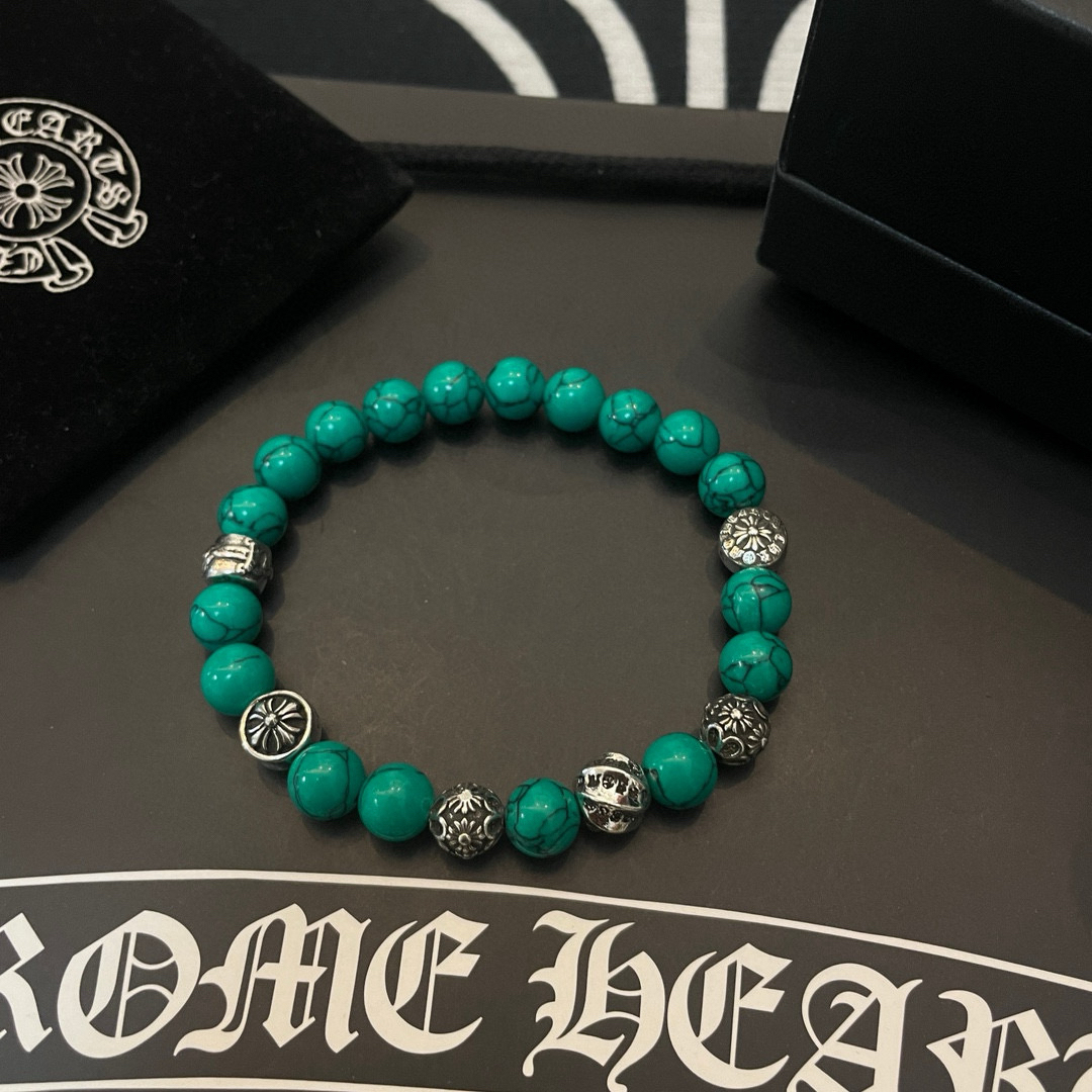 クロムハーツ「Chrome Hearts」ブレスレット - ヴィンテージ＆ロックテイスト ペア用