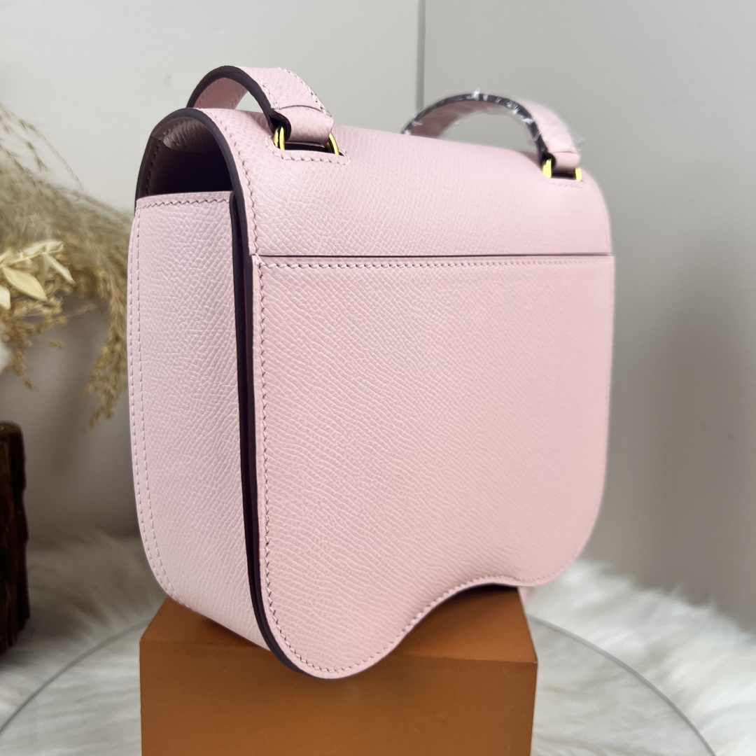 【厳選新入荷】エルメス Della Cavalleria Mini サドル金具クロスボディバッグ「乗馬モチーフ本革ショルダー」