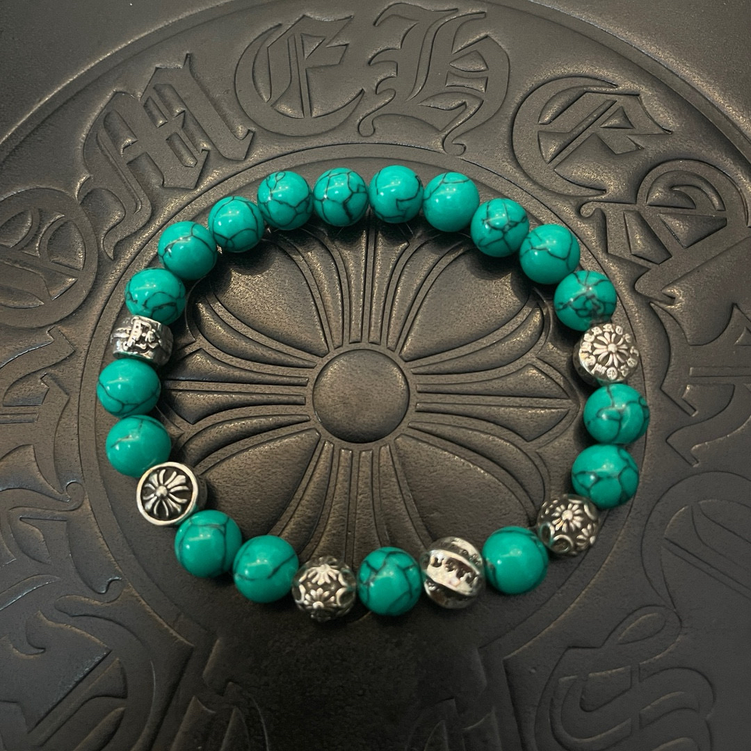 クロムハーツ「Chrome Hearts」ブレスレット - ヴィンテージ＆ロックテイスト ペア用