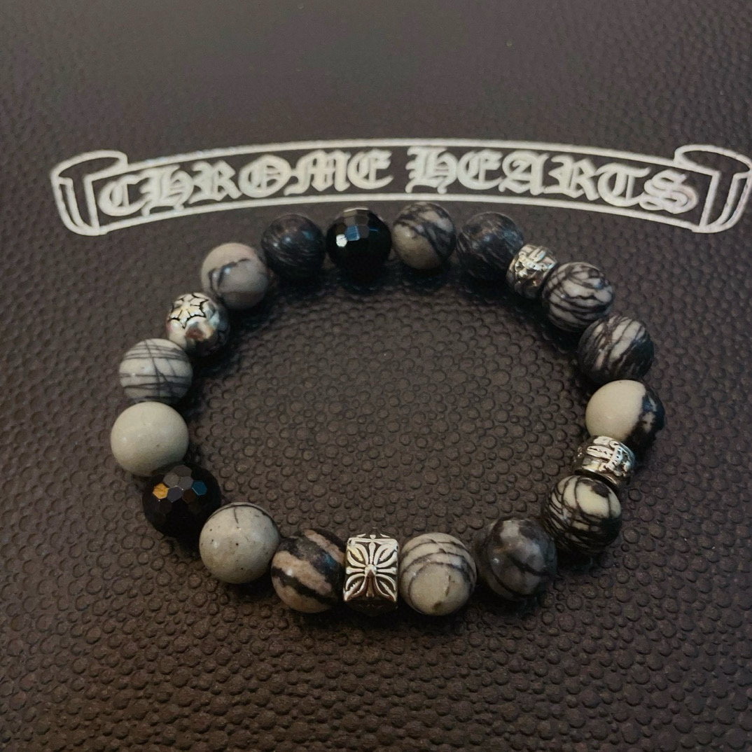 クロムハーツ「Chrome Hearts」ブレスレット - ヴィンテージ＆ロックテイスト ペア用