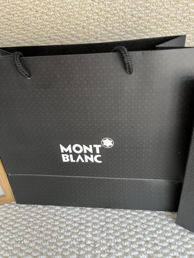 【厳選在庫】Montblanc ビジネスマン正装ベルト「全長約 100cm」