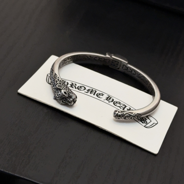 クロムハーツ「Chrome Hearts」ブレスレット - ヴィンテージ＆ロックテイスト ペア用