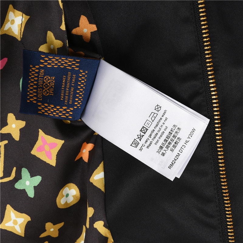 LouisVuittonルイ・ヴィトン × タイラーのモノグラム 着脱可能なファー付きジャケットコート