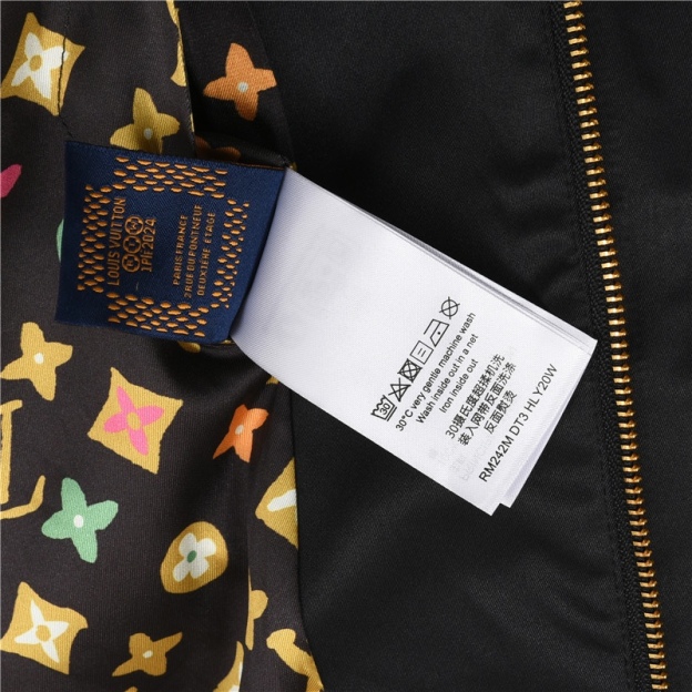 LouisVuittonルイ・ヴィトン × タイラーのモノグラム 着脱可能なファー付きジャケットコート