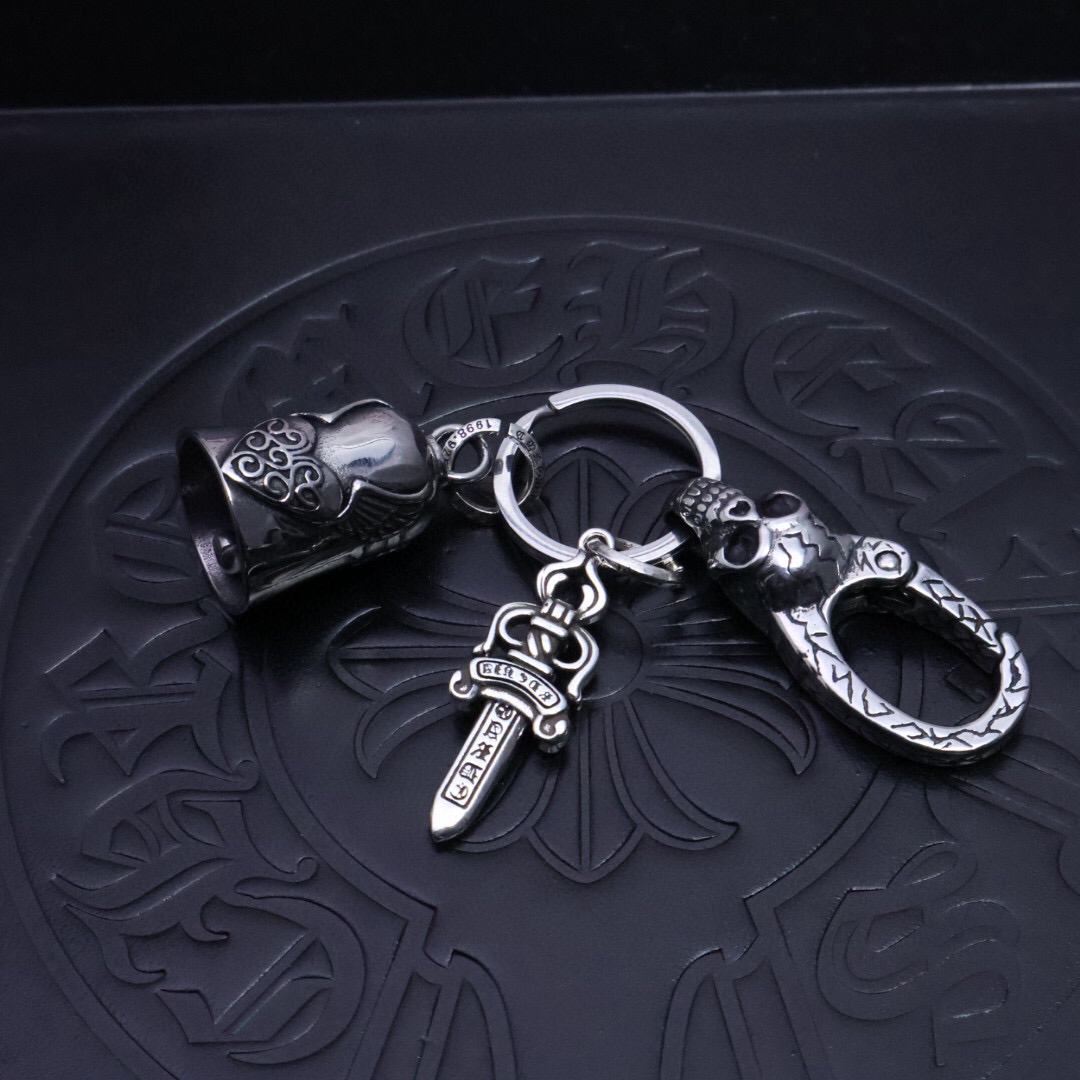 クロムハーツ「Chrome Hearts」キーホルダー＆バッグチャーム - トレンドシンボル