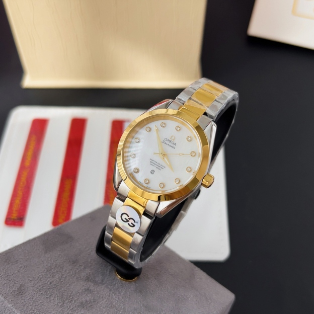 オメガ「Omega」アクアテラ 34mm マスタークロノメーター